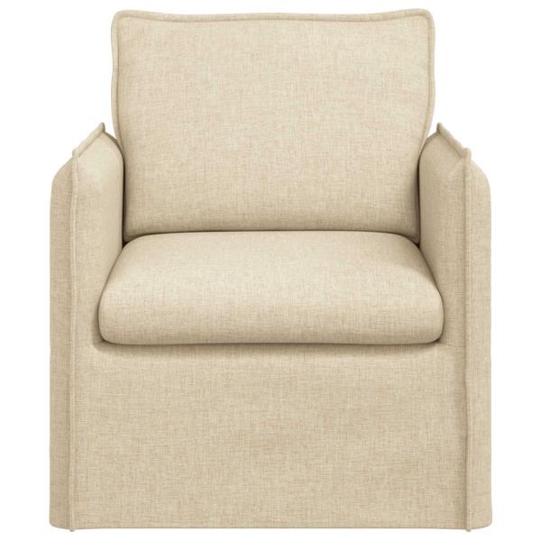 Sofa 60cm Creme Metall