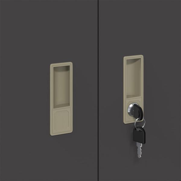 ARDEBO.de - Aufbewahrungsschrank mit Speicher Schwarz 90 x 40 x 40 cm