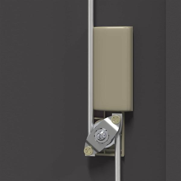 Aufbewahrungsschrank mit Speicher Schwarz 90 x 40 x 40 cm