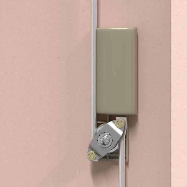 Aufbewahrungsschrank Rosa 90 x 40 x 40 cm Kaltgewalzter Stahl