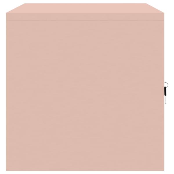Aufbewahrungsschrank Rosa 80 x 40 x 40 cm Kaltgewalzter Stahl