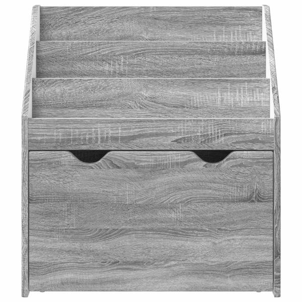 Kinderregal Graues Sonoma 60 x 29,5 x 69 cm Holzwerkstoff