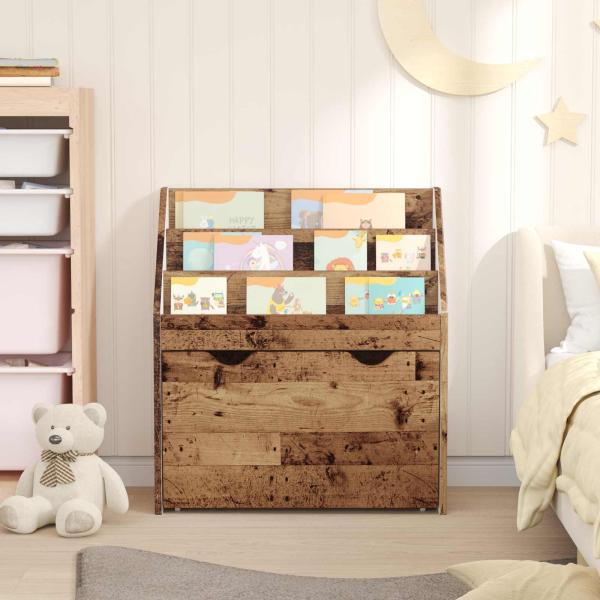 Kinderregal Altholz 60 x 29,5 x 69 cm Holzwerkstoff