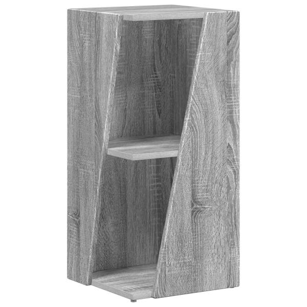 ARDEBO.de - Seitenregal Graues Sonoma 33 x 32 x 70,5 cm Holzwerkstoff