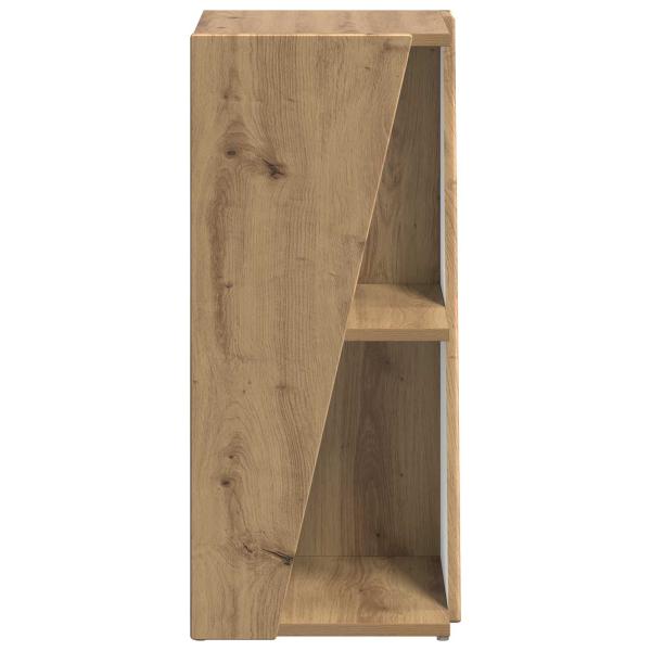 Seitenregal Artisan-Eiche 33 x 32 x 70,5 cm Holzwerkstoff