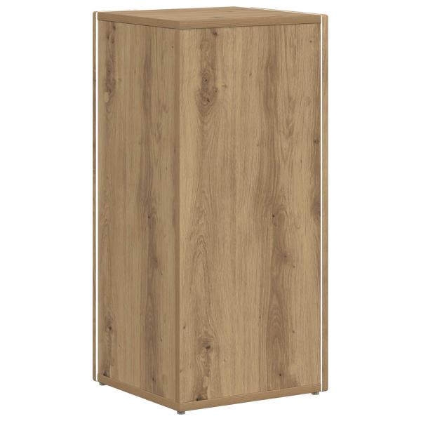 Seitenregal Artisan-Eiche 33 x 32 x 70,5 cm Holzwerkstoff