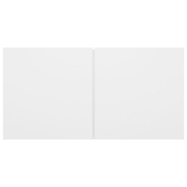 8-tlg. TV-Schrank-Set Weiß Holzwerkstoff