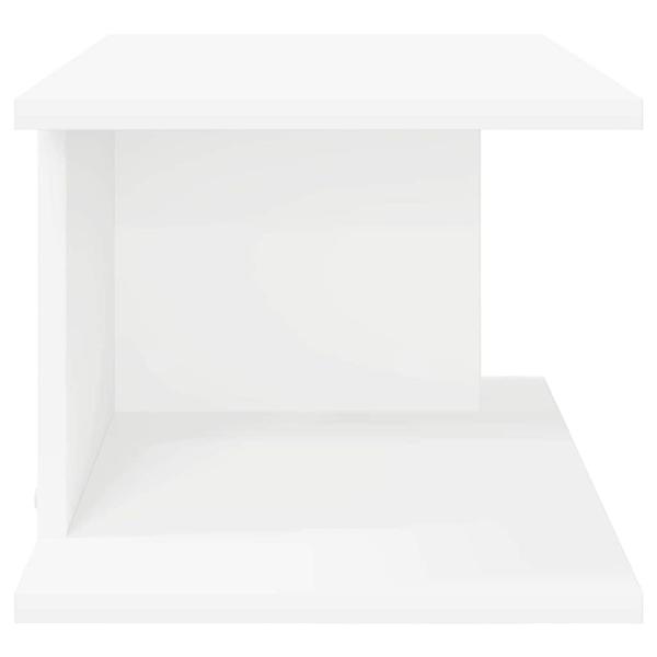 Nachttisch 2 pcs Weiß 40 x 30 x 25 cm Holzwerkstoff