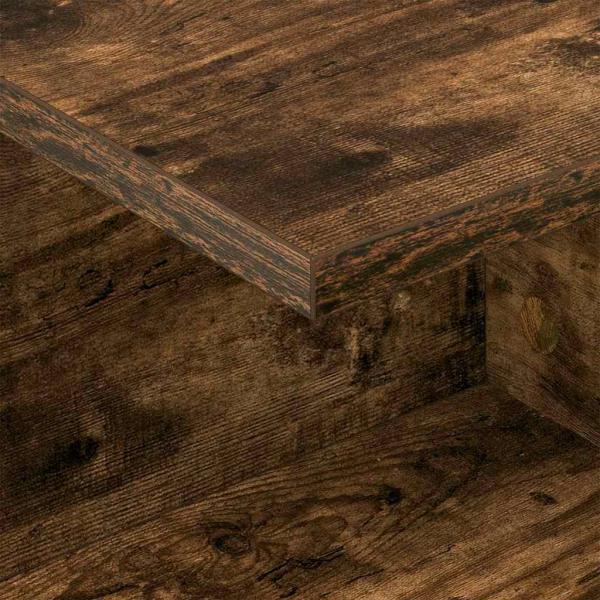 Nachttisch Geräucherte Eiche 40 x 30 x 25 cm Holzwerkstoff