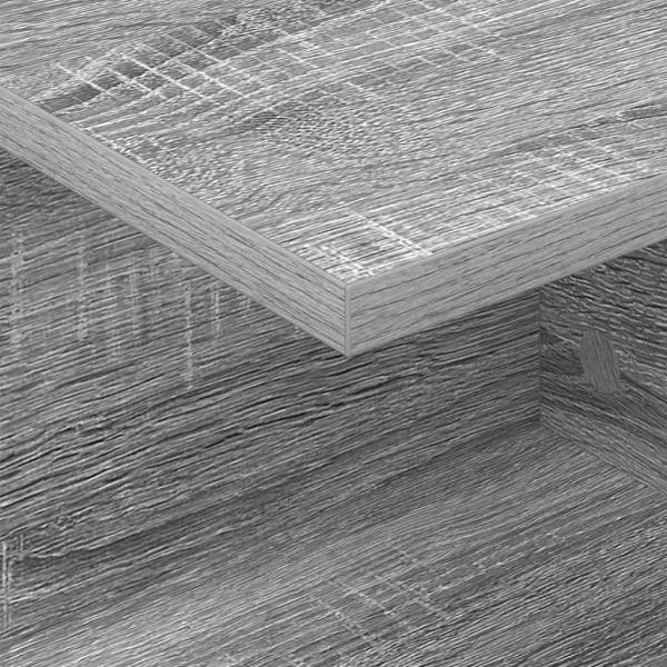 Nachttisch 2 pcs Graues Sonoma 40 x 30 x 25 cm Holzwerkstoff