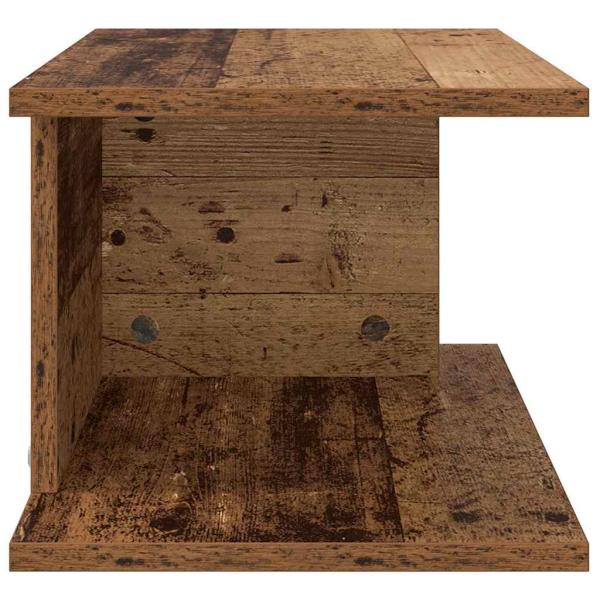 Nachttisch 2 pcs Altholz 40 x 30 x 25 cm Holzwerkstoff