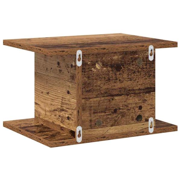 Nachttisch 2 pcs Altholz 40 x 30 x 25 cm Holzwerkstoff
