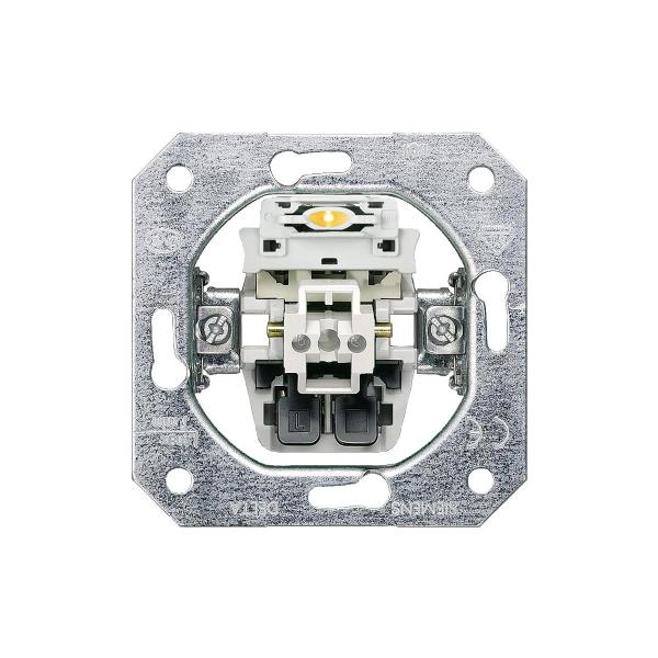 ARDEBO.de Siemens DELTA Schalter Geräteeinsatz UP, Kontrollschalter aus, 10A, 250V (5TA2150)