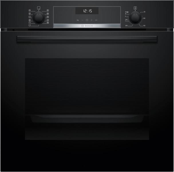 ARDEBO.de Bosch HBG537BB4 A+ Einbaubackofen, 60 cm breit, 71 L, 8 Heizarten, 10 Automatikprogramme, 3D Heißluft, schwarz