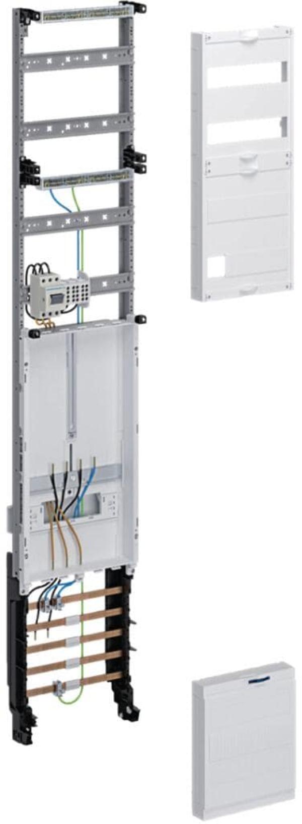 ARDEBO.de Hager ZH53X9ST Komplettfeld, universZ, 1ZP/VT-3rh, H=1350mm, 1-Feld, NRW, SH, MV, N-sachsen, EON-Mitte