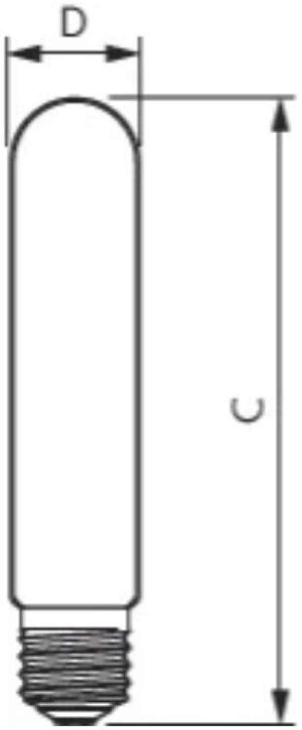 Philips TForce Core LED road 40W 727 E40 MV Leuchtmittel, LED, 220-240V, 40 W, E40, 2700 K, 6500 lm, CRI 70, 25000 Stunden (26775600)