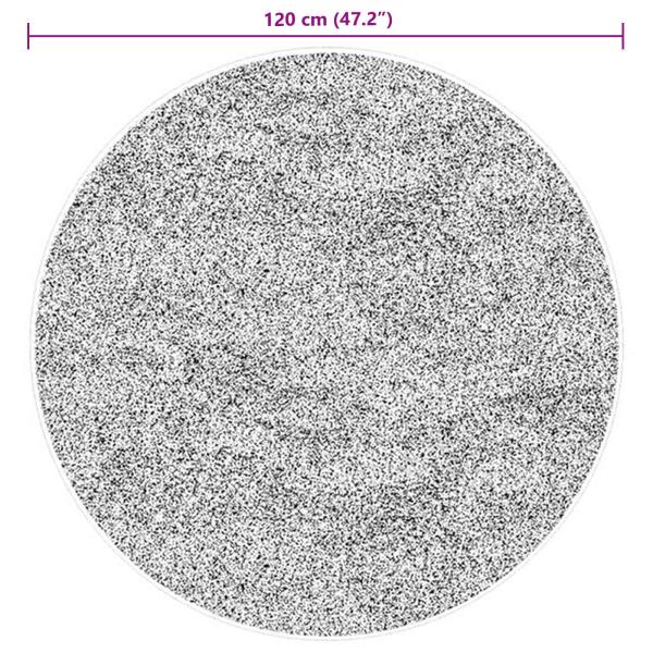 Bereichsteppiche Rund HUARTE Braun Ø 120 CM