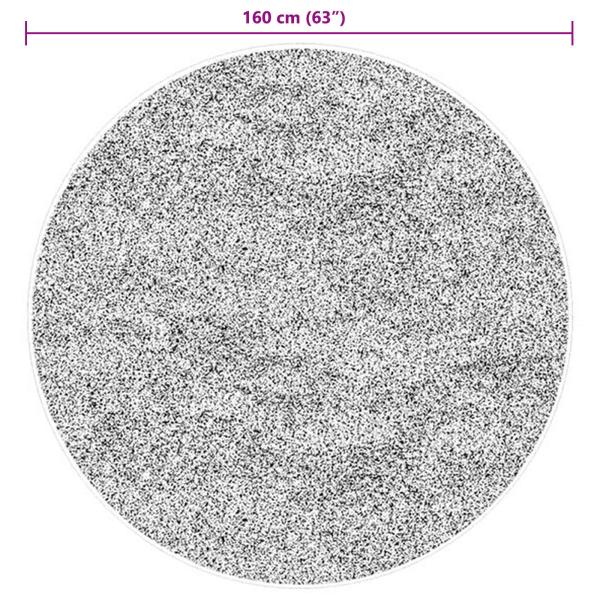 Bereichsteppiche Rund HUARTE Braun Ø 160 CM