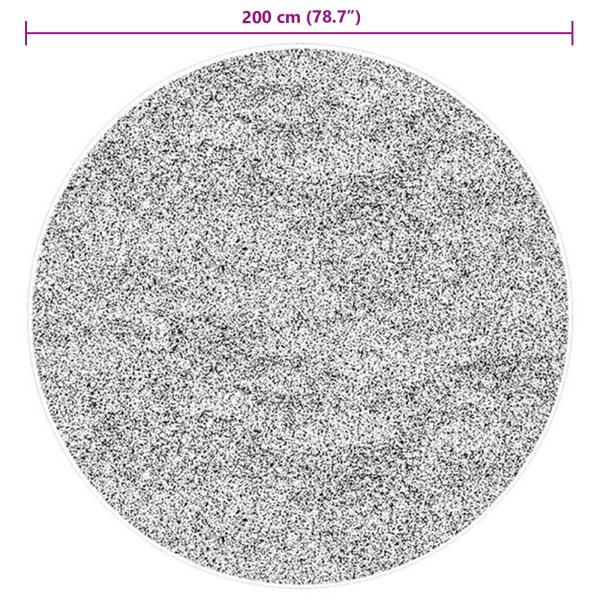 Bereichsteppiche Rund HUARTE Braun Ø 200 CM