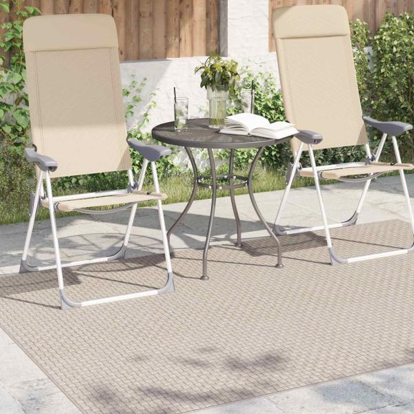 Bereichsteppiche Rechtwinklig FARO Creme 170 x 120 cm Polyester