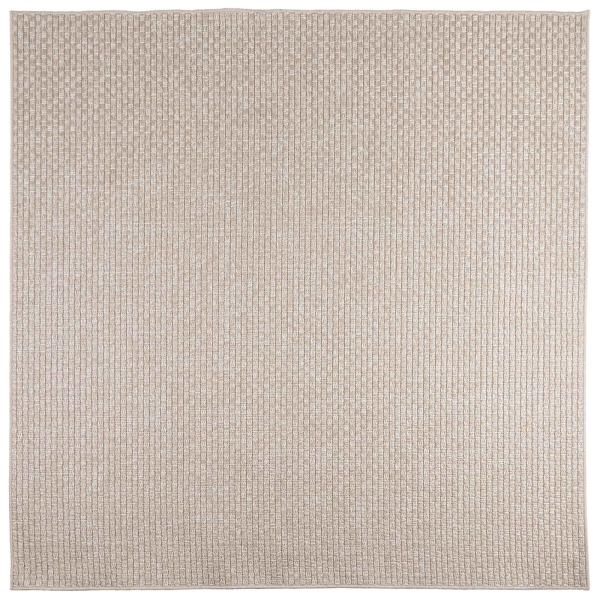 ARDEBO.de - Bereichsteppiche Quadratisch Creme 240 x 240 cm