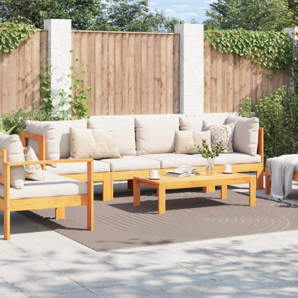 Bereichsteppiche Quadratisch Beige 240 x 240 cm