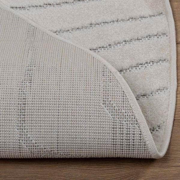 Bereichsteppiche Rund Creme Ø 160 CM