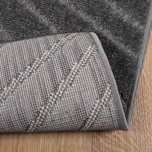Bereichsteppiche PALMERAS Anthrazit 230 x 160 cm Polyester