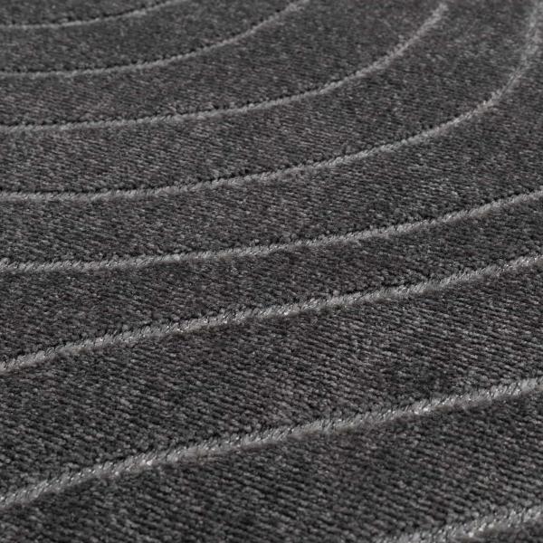 Bereichsteppiche PALMERAS Anthrazit 200 x 200 cm Polyester