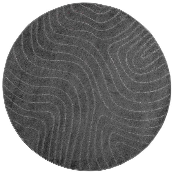 Bereichsteppiche Rund Anthrazit Ø 120 CM