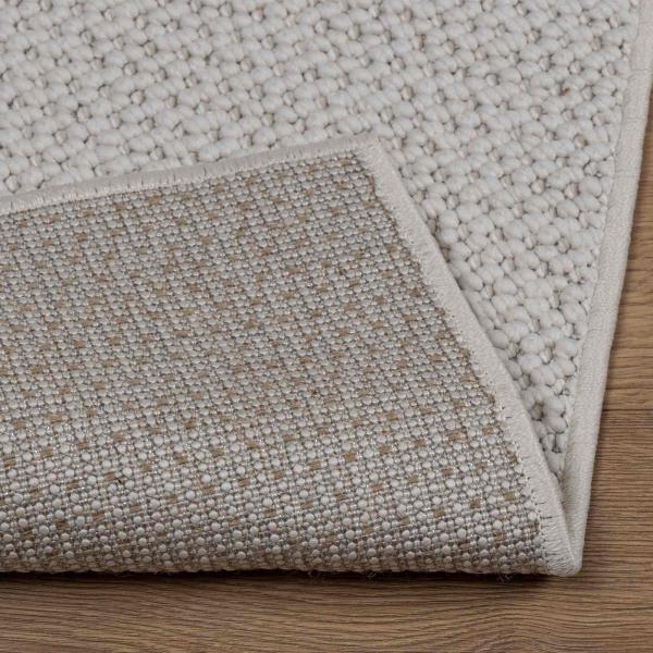 Innenteppich LUGO Creme 120 x 120 cm Polyester