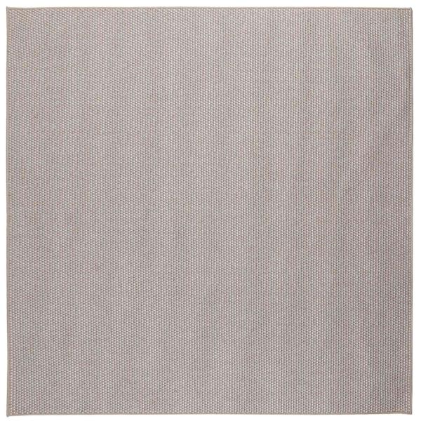 Bereichsteppiche Quadratisch Creme und Taupe 240 x 240 cm