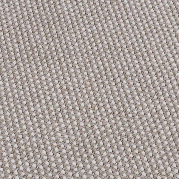 Bereichsteppiche Rund LUGO Creme und Taupe Ø 120 CM Polyester