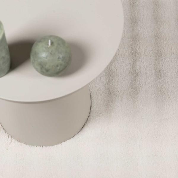 Bereichsteppiche Rund SIROLO Creme Ø 120 CM Polyester