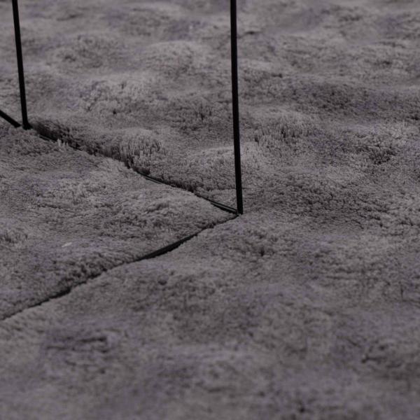 Bereichsteppiche Rechtwinklig Anthrazit 340 x 240 cm