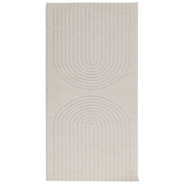 Bereichsteppiche Rechtwinklig Creme 200 x 80 cm