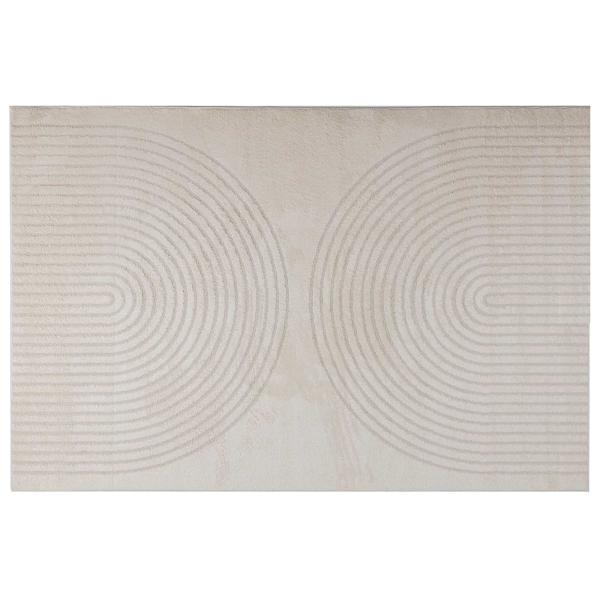 Bereichsteppiche Rechtwinklig Creme 340 x 240 cm