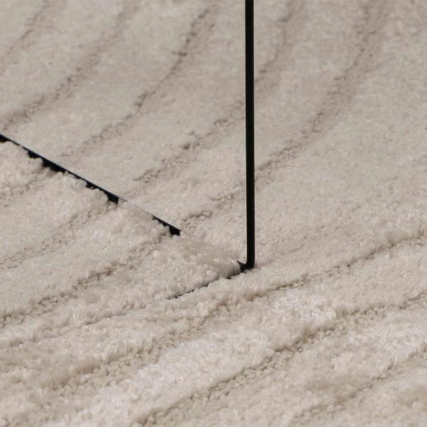 Bereichsteppiche Rund Beige Ø 120 CM