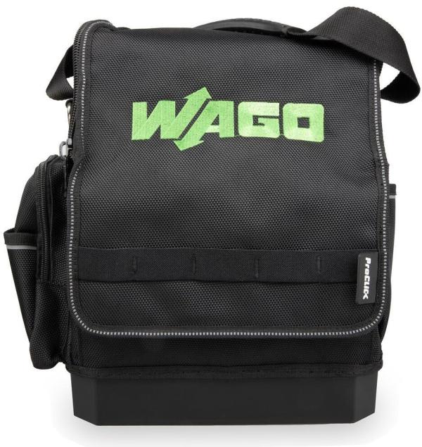 ARDEBO.de Wago 206-3000 Werkzeugtasche, leer, kompatibel zu L-BOXX Micro und Mini, Kapazität 12 kg, schwarz