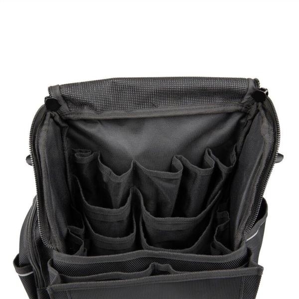 Wago 206-3000 Werkzeugtasche, leer, kompatibel zu L-BOXX Micro und Mini, Kapazität 12 kg, schwarz