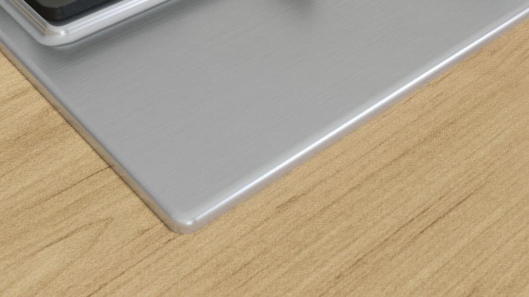 Bosch PCH6A5I90 Serie 6 Gaskochfeld, 60 cm breit, FlameSelect, 1-Hand-Zündung, Edelstahl