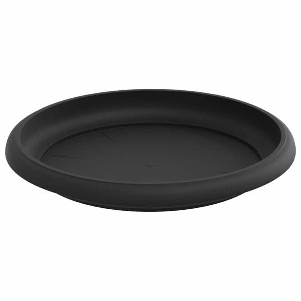 Blumentöpfe 24 pcs Schwarz Ø 17 x 14 cm Kunststoff