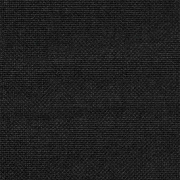 Bettgestell mit gepolstertem Kopfteil Schwarz 200 x 200 cm