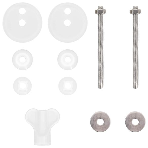 Toilettensitz 2 pcs Grün 43,8 x 37,8 cm MDF-Platte