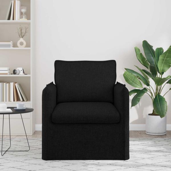 Sofa 60cm Schwarz Metall