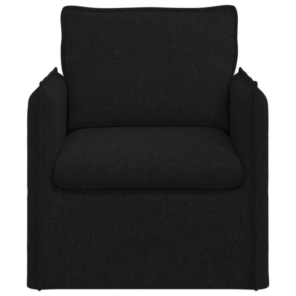 Sofa 60cm Schwarz Metall