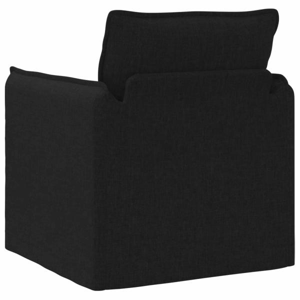 Sofa 60cm Schwarz Metall