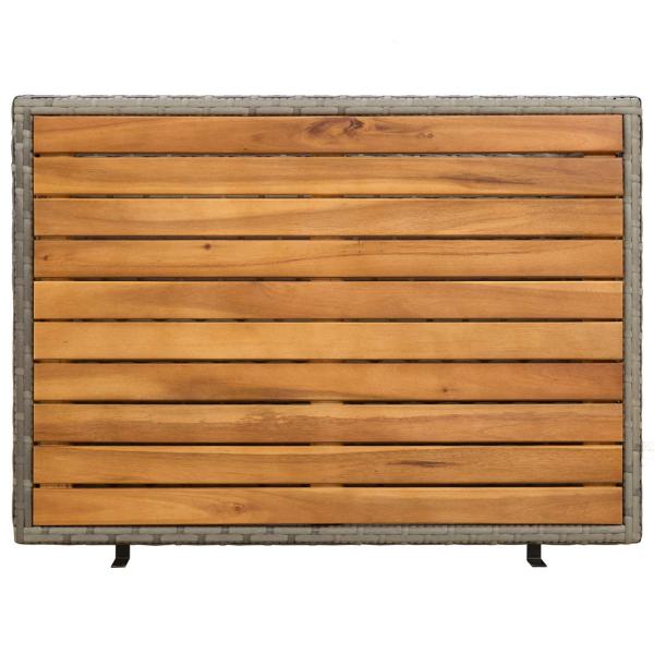 Schrank mit Tür Grau 70 x 50 x 87 cm Polyester und Roly Ratten