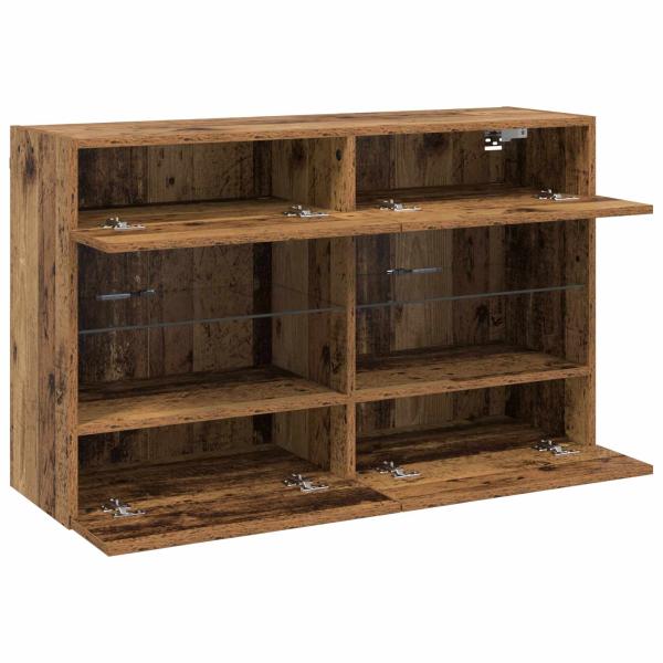 TV-Wandschrank Altholz 98,5 x 30 x 60,5 cm Holzwerkstoff