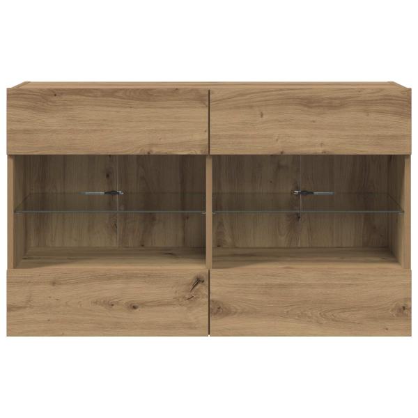 TV-Wandschrank Artisan-Eiche 98,5 x 30 x 60,5 cm Holzwerkstoff